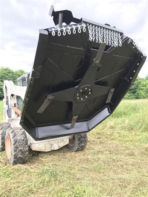 skid steer brush hog attachment for sale|bush hog attachment for bobcat.